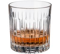 Set De 6 Pz. Vasos Grandes De Vidrio Para Mesa Drink Timeless Dof Relieve 360 Ml