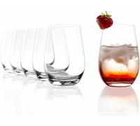 Vasos Stölzle Lausitz de 465 ml, juego de 6, compatibles con lavavajillas: un modelo de vaso robusto y sólido, un auténtico todoterreno, ideal para todo tipo de bebidas frías.