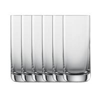 Schott-Zwiesel Vasos Long Drink Simple Set de 6 0,37 L Tritan aptos para lavavajillas