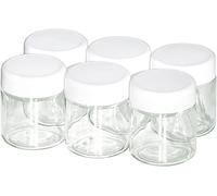 Set de 6 Vasos de Yogur, Accesorio para yogurtera Transparente - Steba JM2
