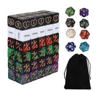 Set de 68 Contadores Dados MTG, Palabras Clave Contadores Vida +1/-1 Fichas Mejora Comandante con Dados D6 y D20 Accesorios para MTG TCG y Juegos Cartas