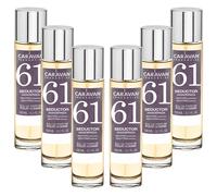 Set de 6x 150ml Caravan perfume de hombre Nº61
