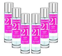 Set de 6x 150ml Caravan perfume de mujer Nº21