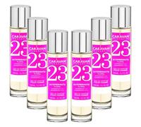 Set de 6x 150ml Caravan perfume de mujer Nº23