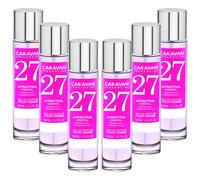 Set de 6x 150ml Caravan perfume de mujer Nº27