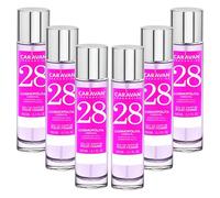 Set de 6x 150ml Caravan perfume de mujer Nº28