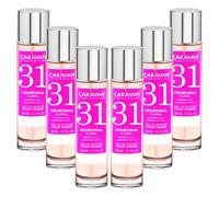 Set de 6x 150ml Caravan perfume de mujer Nº31