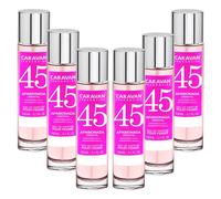 Set de 6x 150ml Caravan perfume de mujer Nº45