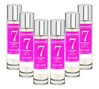 Set de 6x 150ml Caravan perfume de mujer Nº7