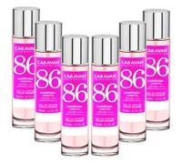 Set de 6x 150ml Caravan perfume de mujer Nº86