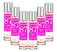 Set de 6x 150ml Caravan perfume de mujer Nº87