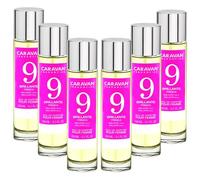 Set de 6x 150ml Caravan perfume de mujer Nº9