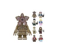 Set de 8 piezas de mini figuras humanoides de Stranger Things para armar.