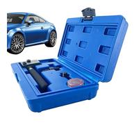 Set de Abocardado para Línea de Freno, Mantenimiento Completo HVAC Automotriz, Herramienta abocardadora para tubería de freno de cobre, Aficionados Mecánicos Taller Arreglo Carretera