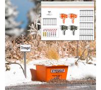 Set De Accesorios Invierno En La Carretera OO/HO Gauge Busch 1167