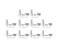 Set de Accesorios para Olla a Presión, 10 Piezas, Válvula de Flotador, Junta de Silicona y Cubierta Antibloqueo - Repuestos Duraderos, Instalación Fácil, Compatible Universalment