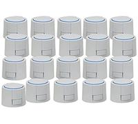 Set de accionamiento universal Alpha 5, 24 V, 20 unidades, tipo VA80, apto para Heimeier/Kermi/Roth/Herb/Thermoval, etc.