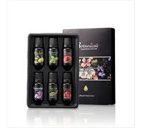 Set de Aceites Esenciales Vegetales 6un*10ml - Para cuidado del rostro, nutre la piel intensamente, 6 aromas diferentes, hidrata suavemente, ayuda a mantener textura cutánea sana