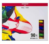 Set De Acrílicos Amsterdam Selección General 90 X 20 Ml