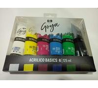 Set de Acrilicos GOYA Titan 6 x 125 ml