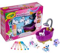 Set De Actividades Crayola Washimals Para Colorear Y Bañar A Los Cachorros 3+