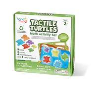 Learning Resources- Turtle Set de Actividades táctiles, Figuras para niños, Juguetes de Colores para clasificar, Juego sensorial con Tortugas, Material de matemáticas Montessori, Multicolor, M (95328)
