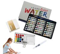 Set de Acuarelas | Juego de Tubos de Acuarela | Paleta Portátil para Principiantes, Aficionados y Artistas Profesionales