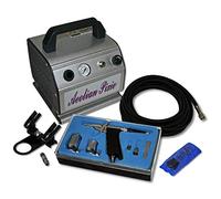Set de aerografía para principiantes con compresor AS176, tanque de 0,3 L y 1 aerógrafo accesorios