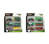Set De Agricultura Tractor Selección Aleatoria 6 Piezas Toi Toys METAL Tractores