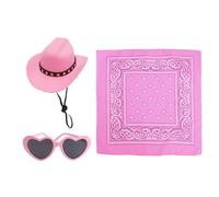 Set de atuendos de escultura Gooss, set de atuendo de estatua | Kit de ropa de la estatua - El juego de disfraces de animales pequeños incluye bufanda de sombrero y gafas multifuncionales para la prim