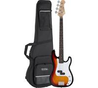 Set de Bajo Eléctrico Rocktile Puncher Sunburst con Estuche Ligero