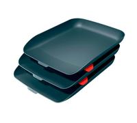 Set de bandejas porta documentos Leitz Cosy 3 bandejas A4 gris