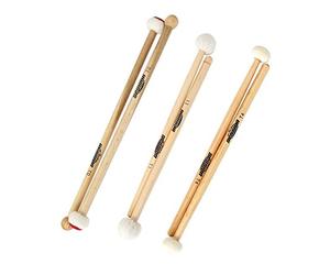 Set de baquetas XDrum para timbales con 3 pares: suave, medio, duro