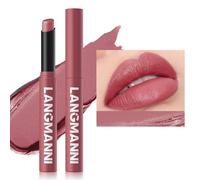 Set de barra de labios mate aterciopelada, barra de labios ultramate, pigmento de color intenso, larga duración, resistente a la transferencia, no reseca, color de labios infundido (#07, 1PC)