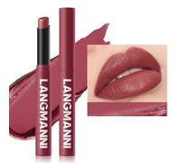 Set de barra de labios mate aterciopelada, barra de labios ultramate, pigmento de color intenso, larga duración, resistente a la transferencia, no reseca, color de labios infundido (#11, 1PC)