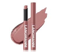 Set de barra de labios mate aterciopelada, barra de labios ultramate, pigmento de color intenso, larga duración, resistente a la transferencia, no reseca, color de labios infundido (#04, 1PC)
