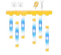 Set de Bastones Reflex - Entrenamiento de Reacción de 12 Piezas | Desafío de Velocidad de Las Manos: Juego Catch The Sticks para hogar, la Escuela, apartamento, el Dormitorio, Las Noches Familia