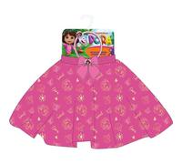 Set de belleza accesorios fantasía Dora la Exploradora | Falda rosa con moño y diadema decorativa | Disfraz infantil con estampado de Dora