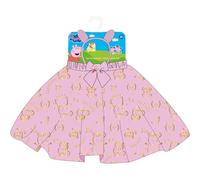 Set de belleza accesorios fantasía Peppa Pig | Falda rosa con diadema de orejas y moño | Disfraz divertido para niñas con diseño oficial Peppa