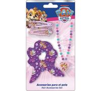 Set de belleza accesorios Paw Patrol | Kit con pinzas, scrunchie y collar infantil | Accesorios de pelo con diseño Dream Big y personajes Nickelodeon