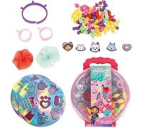 Set de belleza joyero Gabby’s Dollhouse | Más de 100 piezas para crear collares, pulseras y anillos | Juguete de manualidades para niñas a partir de 3 años