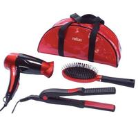 Set De Belleza Para Cabello ARM350 Plancha + Secador De Pelo + Cepillo