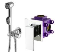 Set de Bidet empotrado PaulGurkes con grifo cuadrado