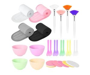 Set de Bol Mezclador para s Faciales 37 Piezas Set de Herramientas de