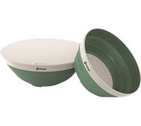 Set de bol plegable y colador verde collaps outwell