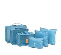 InnovaGoods – Set de bolsas organizadoras para maletas Luggan, 6 piezas