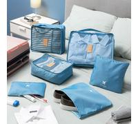 Set de bolsas organizadoras para maletas luggan innovagoods 6 piezas