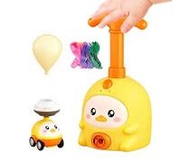 Set de Bomba Coche Globo Juguete,Lanzador Manual de Aire Infantiles Animales - Set de Coche Lanzador de Globos,para de Cumpleaños Infantiles Actividades Escolares y Viajes al Aire
