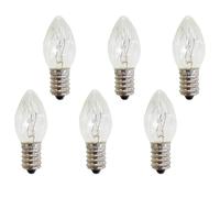 Set de bombilla de luz de sal: bombillas de cobre níquel, bulbos de lámparas domésticas de 10 W, luz de sal de C7 | Accesorios para la sala de estar de baño de dormitorio, kit de bulbo de sal de 6 pie
