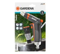 Set de boquilla de limpieza Premium de Gardena: robusta boquilla de limpieza y pieza de conexión con conector stop (18306-20)